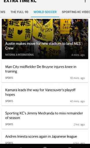 Extra Time, KC Pro Soccer News 3