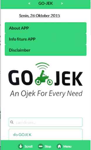 Info GO-JEK (Panduan) 1