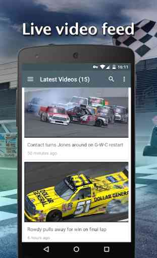 Sport Reader for NASCAR 4