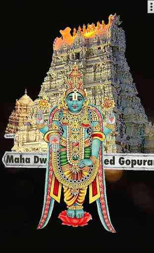 4D Tirupati Balaji Sri Venkateswara Live Wallpaper 3