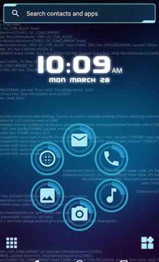 Jarvis Theme for Smart Launcher 1