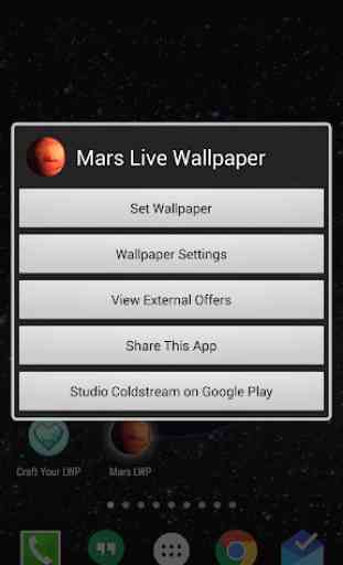 Mars Live Wallpaper 4