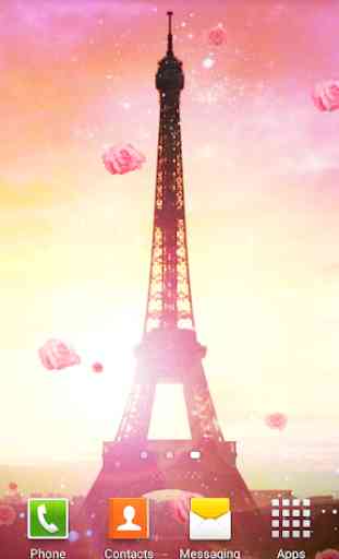 París Romántico Fondo Animado 1