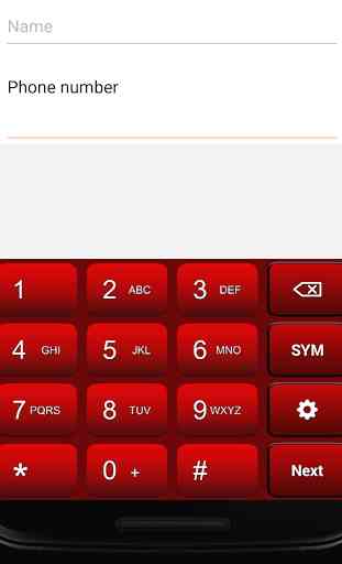 Red Keyboard 3