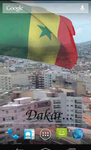 Senegal Flag Live Wallpaper 2