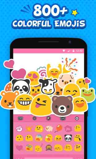 Sweetie Pop Art Keyboard Theme - Emoji & Gif 2
