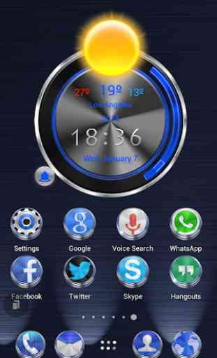 TSF Shell Theme Zenith 3D with icon pack 1