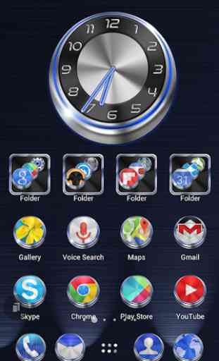 TSF Shell Theme Zenith 3D with icon pack 2