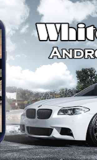 White BMW Theme 1