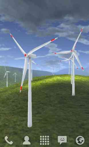 Wind Turbines 3D Live Wallpaper Free 1