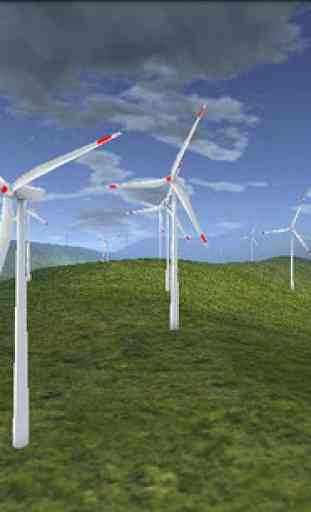 Wind Turbines 3D Live Wallpaper Free 2