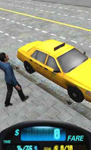 3D City Deber Taxi Driver 2