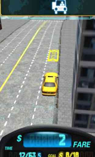 3D City Deber Taxi Driver 3