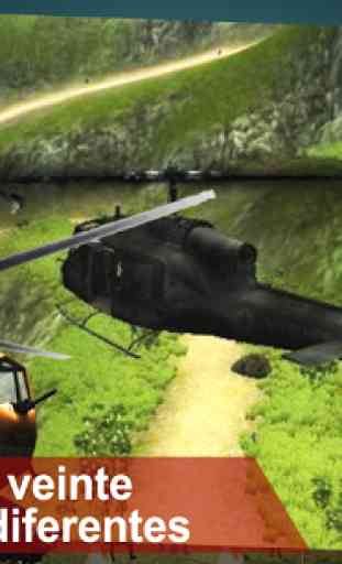 3d guerra helicóptero 3