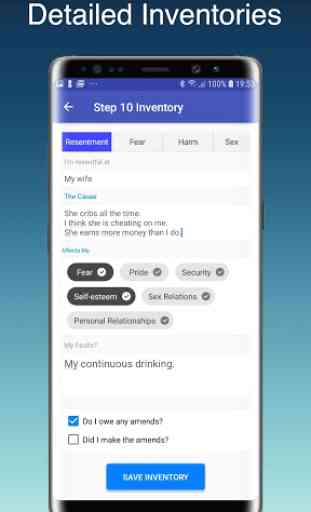 AA 12 Step App - Steps Toolbox 4