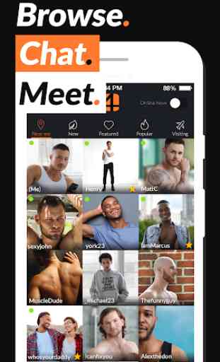 Adam4Adam RADAR Gay Chat & Dating App - A4A 1