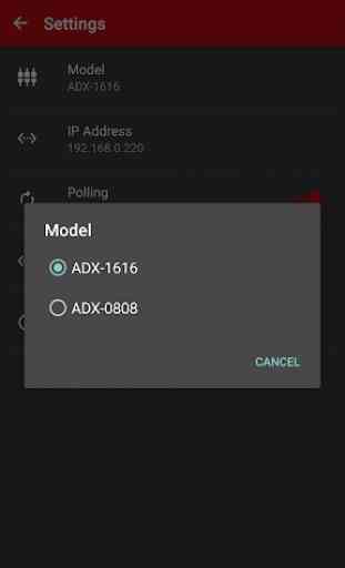 ADX Control App 3