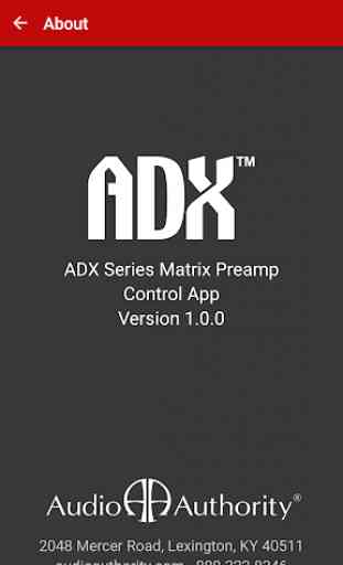 ADX Control App 4