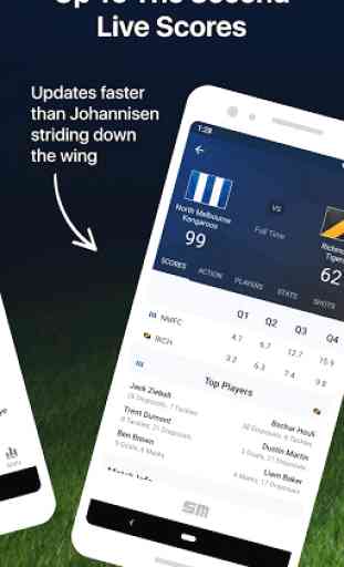 Footy Live: Live AFL scores, stats and news. 2