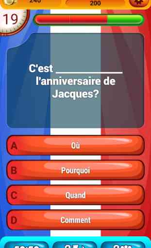 Gramática Francesa Quiz 3