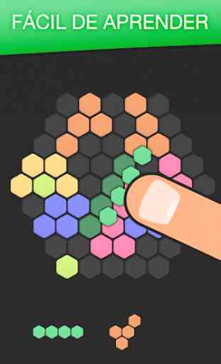 Hex FRVR - Arrastra Bloques en un Puzzle Hexagonal 1