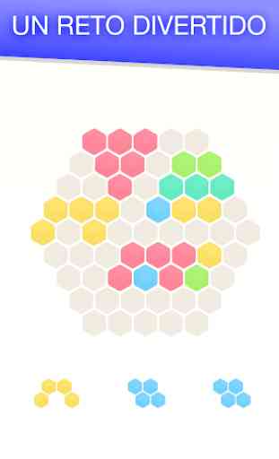 Hex FRVR - Arrastra Bloques en un Puzzle Hexagonal 2