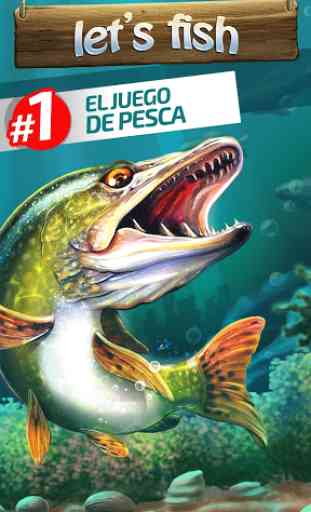 Let's Fish: Juegos de Peces. Simulador de Pesca. 1
