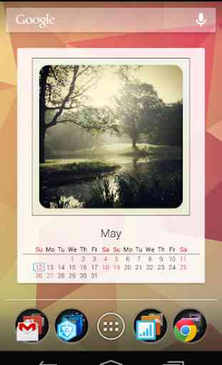 Photo Calendar Widget Free 1