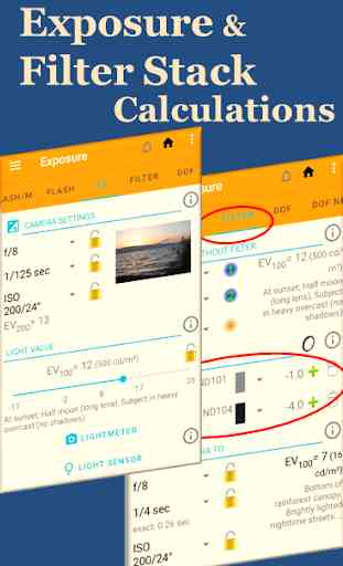 Photographer Calculators  & Tools for Photography 2