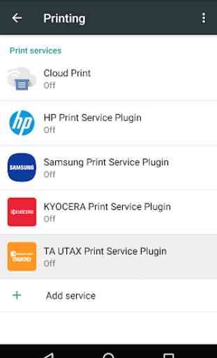 TA/UTAX Print Service Plugin 2