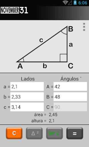 Triángulo Calculadora 2