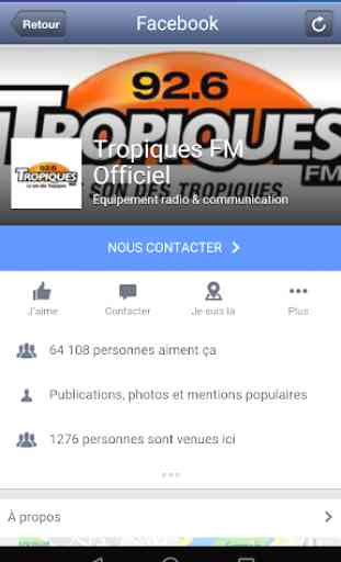 TROPIQUES FM 3