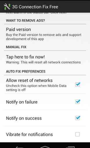 3G Connection Fix Free 2