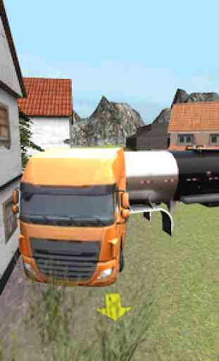 Agrícola Camión 3D: Leche 3