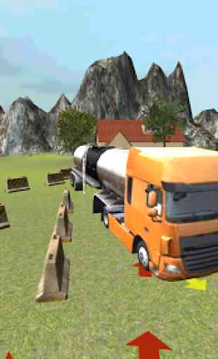 Agrícola Camión 3D: Leche 4