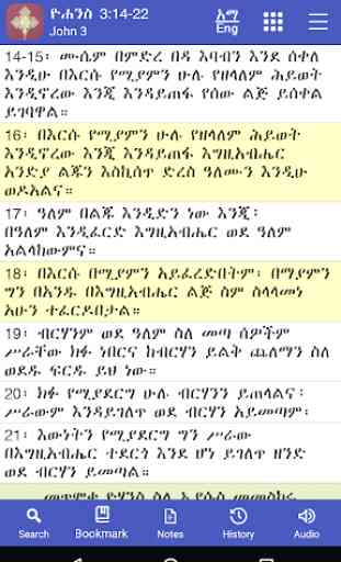Amharic Bible Study with Audio 1
