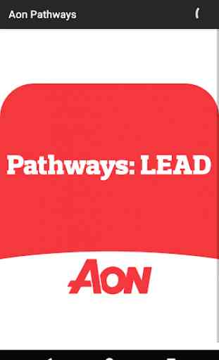 Aon Pathways: LEAD 1