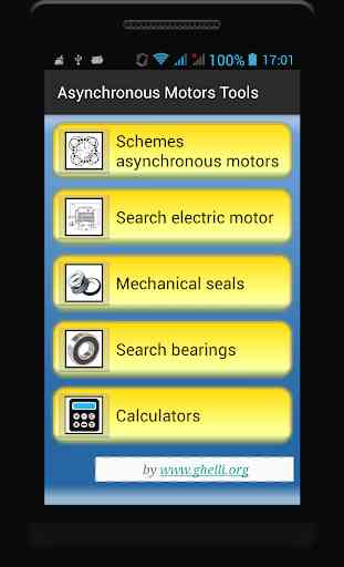 Asynchronous Motors Tools 1