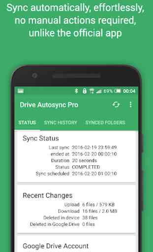 Autosync for Google Drive 2