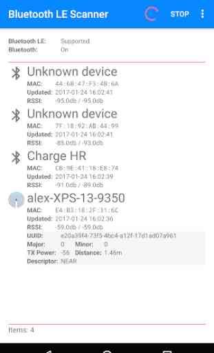 Bluetooth LE Scanner 1