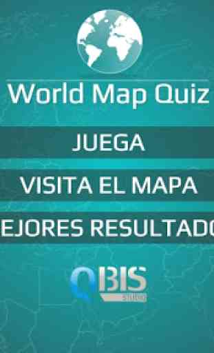 Mapa del Mundo - Quiz 1