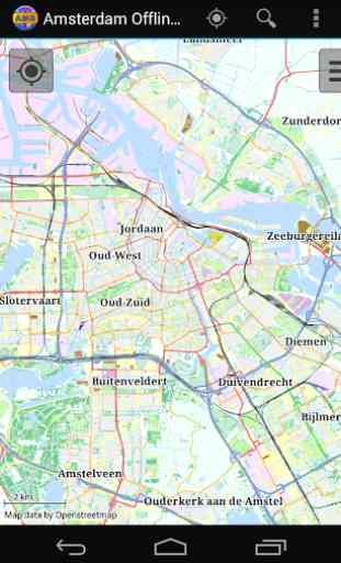 Mapa offline de Ámsterdam 1