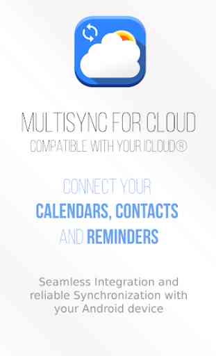 MultiSync for Cloud – compatible with iCloud 4