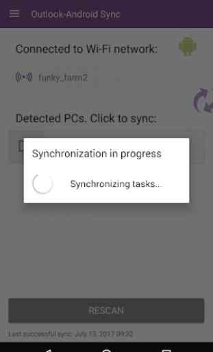 Outlook-Android Sync 2