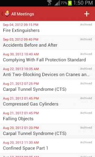 Safety Meeting App 1