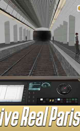 Simulador de metro de París 3D 2