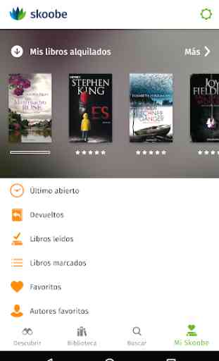 Skoobe - Best sellers en tu biblioteca de ebooks 3