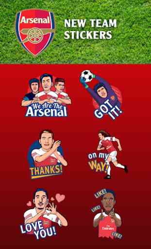 Teclado oficial del Arsenal FC 2