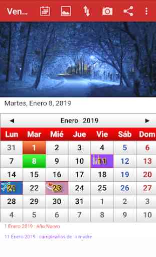 Venezuela Calendario 2019 1