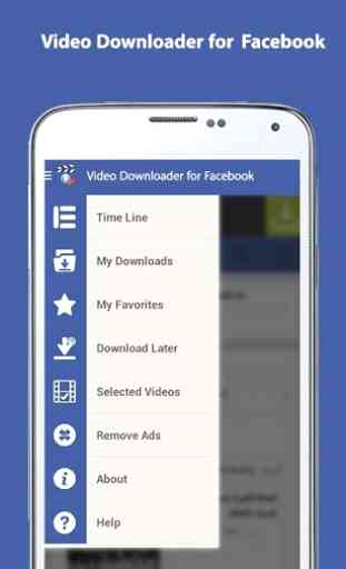 Video Downloader para Facebook 1